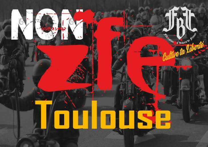 Affiche : Non à la ZFE de Toulouse