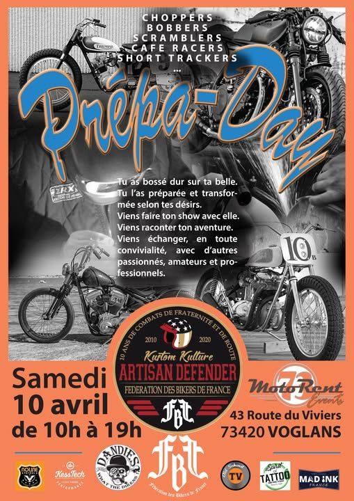 Affiche : Prépa-Day, 10 avril, Voglans